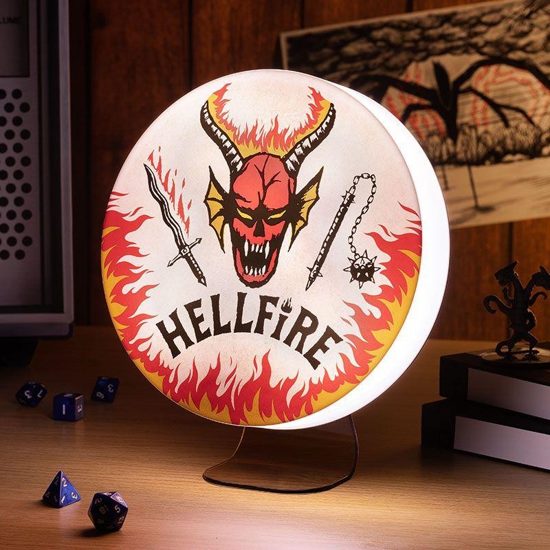STRANGER THINGS - Hellfire Club Logo - Lampe 20cm STRANGER THINGS - Hellfire Club Logo - Lampe 20cm