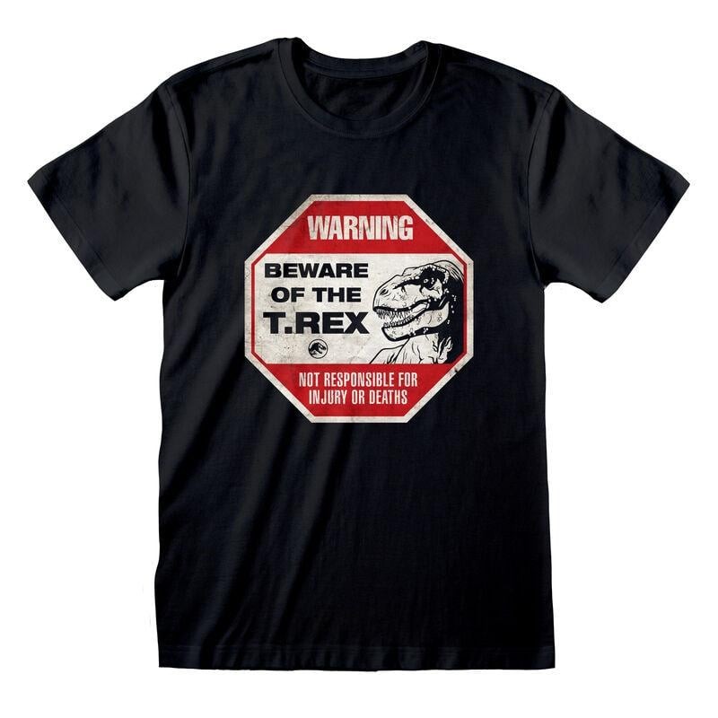 JURASSIC WORLD DOMINION - Beware of T-Rex - T-Shirt Unisex (M) JURASSIC WORLD DOMINION - Beware of T-Rex - T-Shirt Unisex (M)