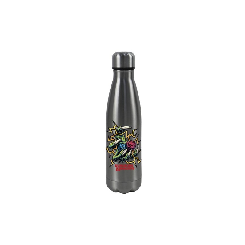 DONJONS & DRAGONS - Dés - Bouteille en Acier Inoxydable 550ml DONJONS & DRAGONS - Dés - Bouteille en Acier Inoxydable 550ml