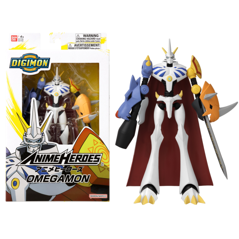 DIGIMON - Omegamon - Figurine Anime Heroes 17cm DIGIMON - Omegamon - Figurine Anime Heroes 17cm