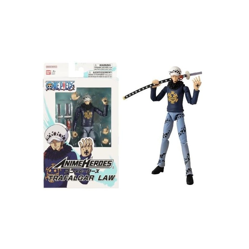 ONE PIECE - Trafalgar Law - Figurine Anime Heroes 17cm ONE PIECE - Trafalgar Law - Figurine Anime Heroes 17cm