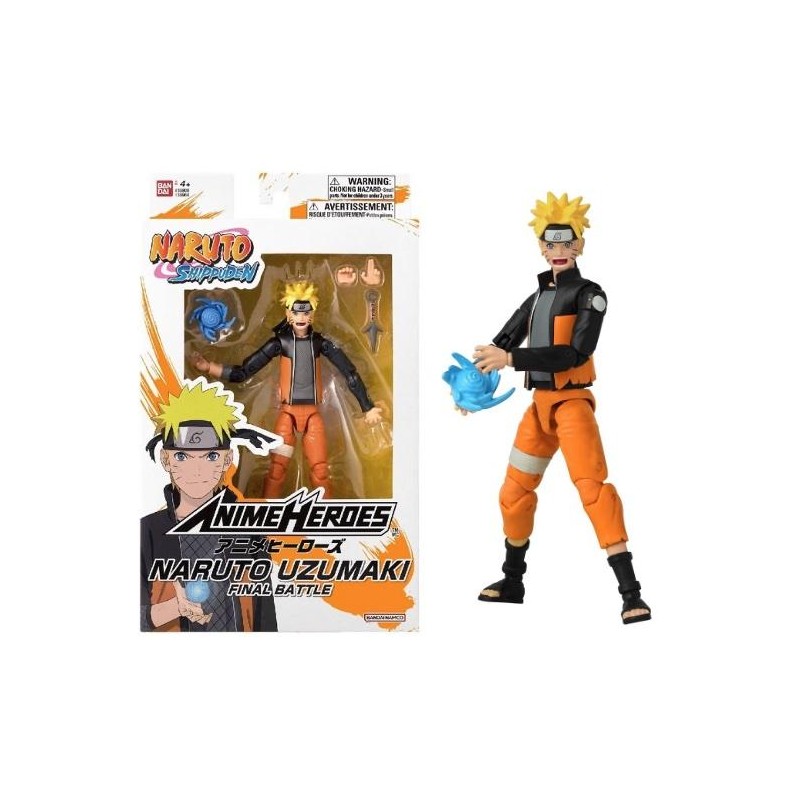 NARUTO - Naruto "Final Battle" - Figurine Anime Heroes 17cm NARUTO - Naruto "Final Battle" - Figurine Anime Heroes 17cm