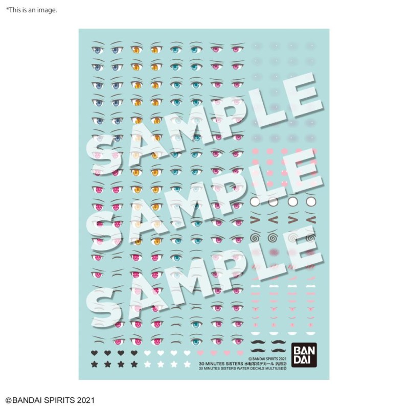 30MS - Water Decals Multiuse 2 - Model Kit 30MS - Water Decals Multiuse 2 - Model Kit
