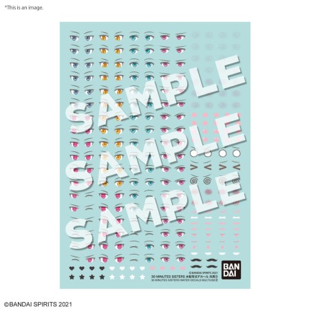 30MS - Water Decals Multiuse 2 - Model Kit