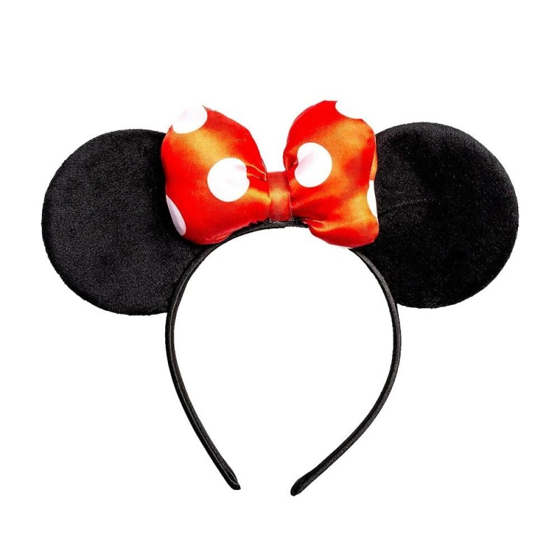 MINNIE - Classique Noeud Rouge - Serre-Tête MINNIE - Classique Noeud Rouge - Serre-Tête