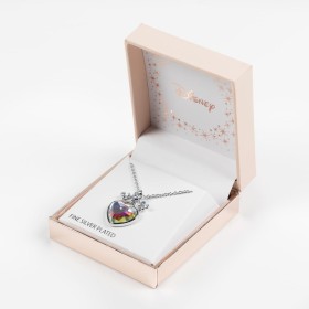 DISNEY - Tiare - Collier en Laiton Plaqué Argent + Pierre