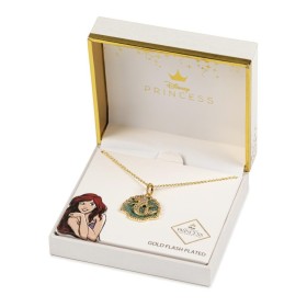 LA PETITE SIRENE - Coquillage - Collier en Laiton Plaqué Or
