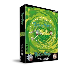 RICK ET MORTY - Portail - Puzzle 1000P