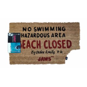 LES DENTS DE LA MER - Beach Closed - Paillasson '60x40x2cm'