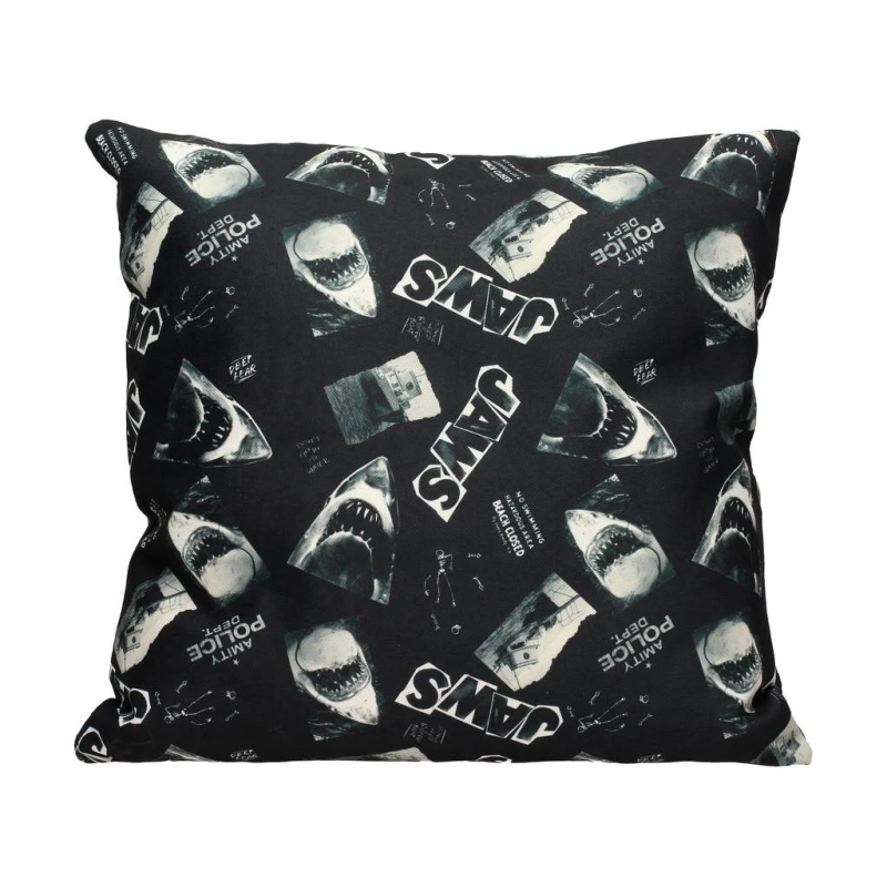 LES DENTS DE LA MER - Collage - Coussin '40x40x1cm' LES DENTS DE LA MER - Collage - Coussin '40x40x1cm'