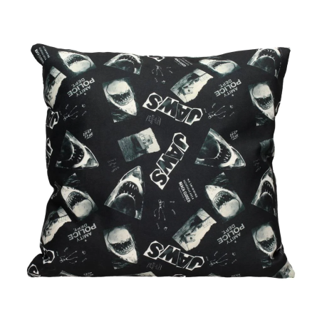 LES DENTS DE LA MER - Collage - Coussin '40x40x1cm'