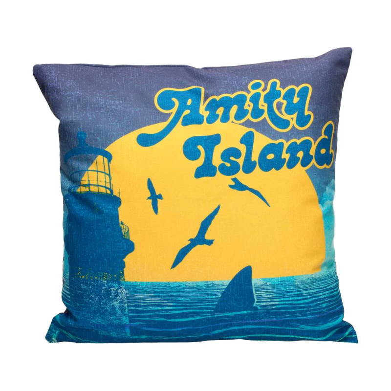 LES DENTS DE LA MER - Amity Island - Coussin '40x40x1cm' LES DENTS DE LA MER - Amity Island - Coussin '40x40x1cm'