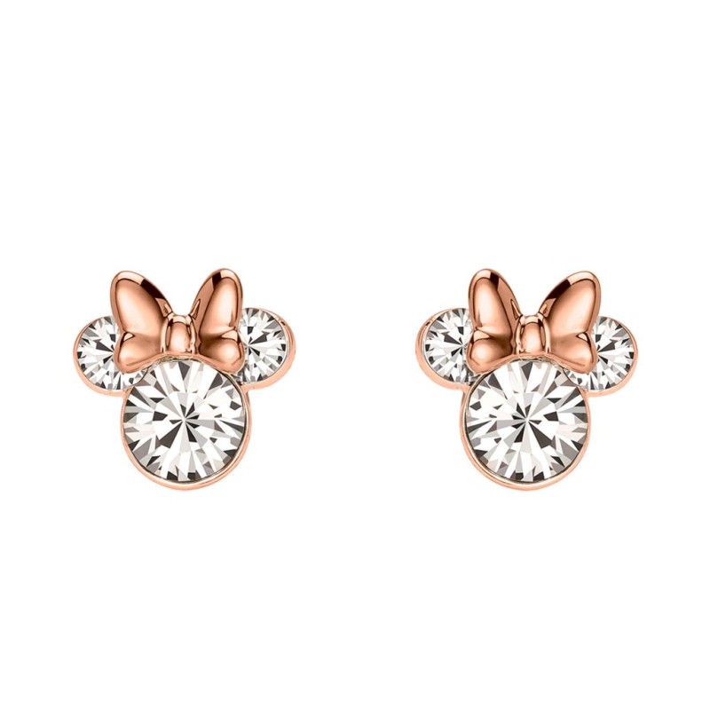 MINNIE - 1 Paire de Clous d'Oreilles - Laiton Argent Plaqué MINNIE - 1 Paire de Clous d'Oreilles - Laiton Argent Plaqué
