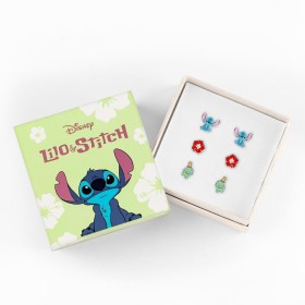 STITCH - 3 Paires de Clous d'Oreilles - Laiton Plaqué
