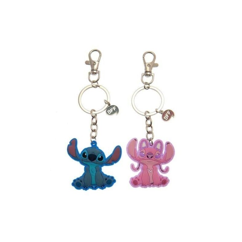 STITCH & ANGEL - Set de 2 Portes-Clé BFF STITCH & ANGEL - Set de 2 Portes-Clé BFF