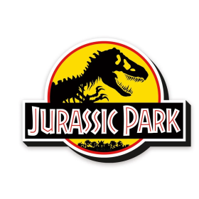 JURASSIC PARK - Logo - Gros aimant