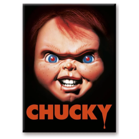 CHUCKY - Face - aimant 6.3x8.9cm