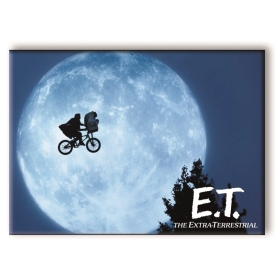 E.T. - Lune - aimant 6.3x8.9cm