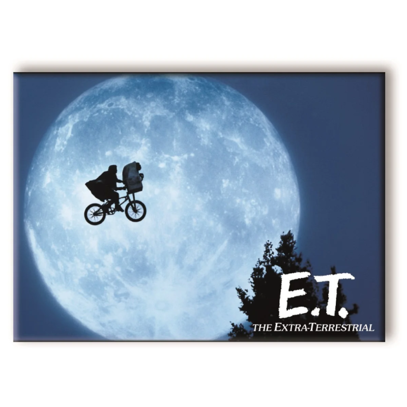 E.T. - Lune - aimant 6.3x8.9cm