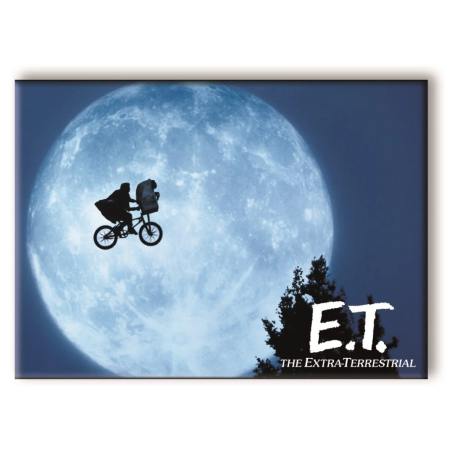 E.T. - Lune - aimant 6.3x8.9cm