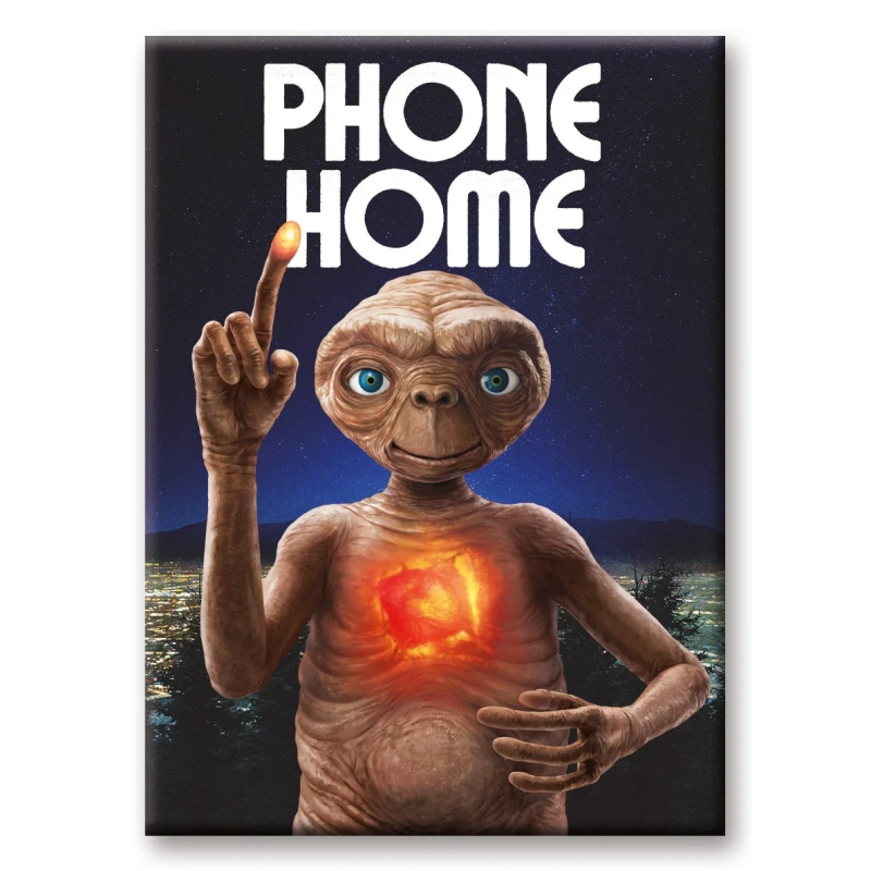 E.T. - Téléphone Maison - aimant 6.3x8.9cm E.T. - Téléphone Maison - aimant 6.3x8.9cm