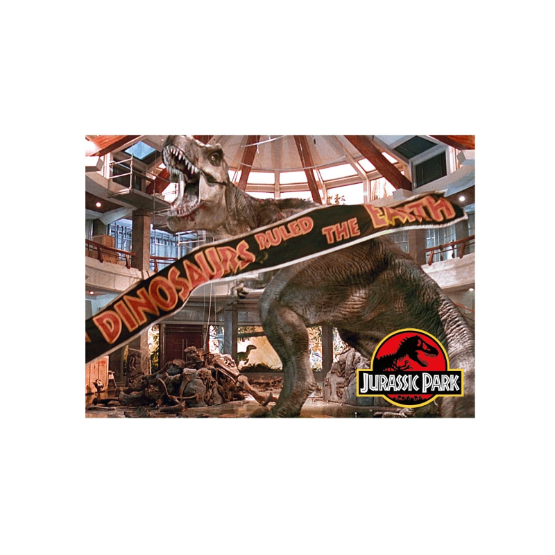 JURASSIC PARK - T-Rex Bannière - aimant 6.3x8.9cm JURASSIC PARK - T-Rex Bannière - aimant 6.3x8.9cm