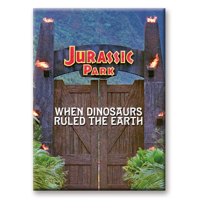 JURASSIC PARK - Portails - aimant 6.3x8.9cm JURASSIC PARK - Portails - aimant 6.3x8.9cm