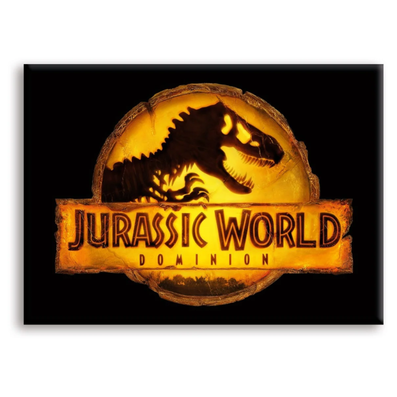JURASSIC WORLD - Logo - aimant 6.3x8.9cm JURASSIC WORLD - Logo - aimant 6.3x8.9cm