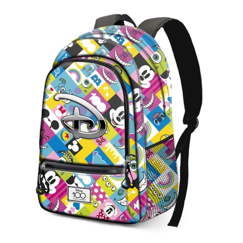 DISNEY 100 Ans - Collage - Sac à Dos Fight '31x18x44cm' DISNEY 100 Ans - Collage - Sac à Dos Fight '31x18x44cm'
