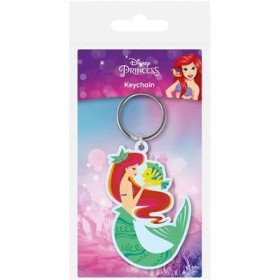 LA PETITE SIRENE - Ariel et Polochon - Porte-clés en PVC