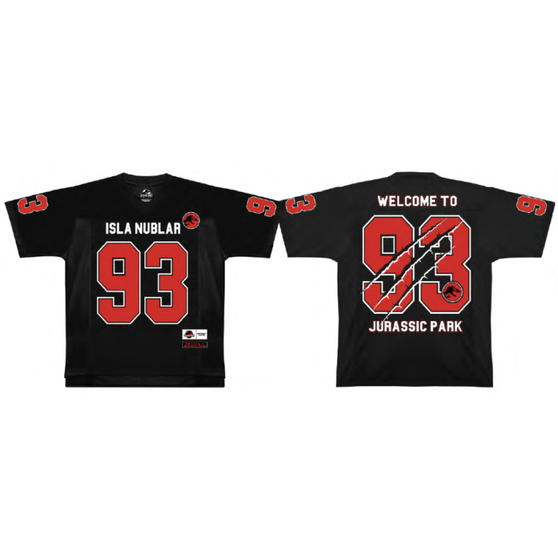 JURASSIC PARK - Isla Nubar - T-Shirt Sports US Replica unisex (XXL) JURASSIC PARK - Isla Nubar - T-Shirt Sports US Replica unisex (XXL)