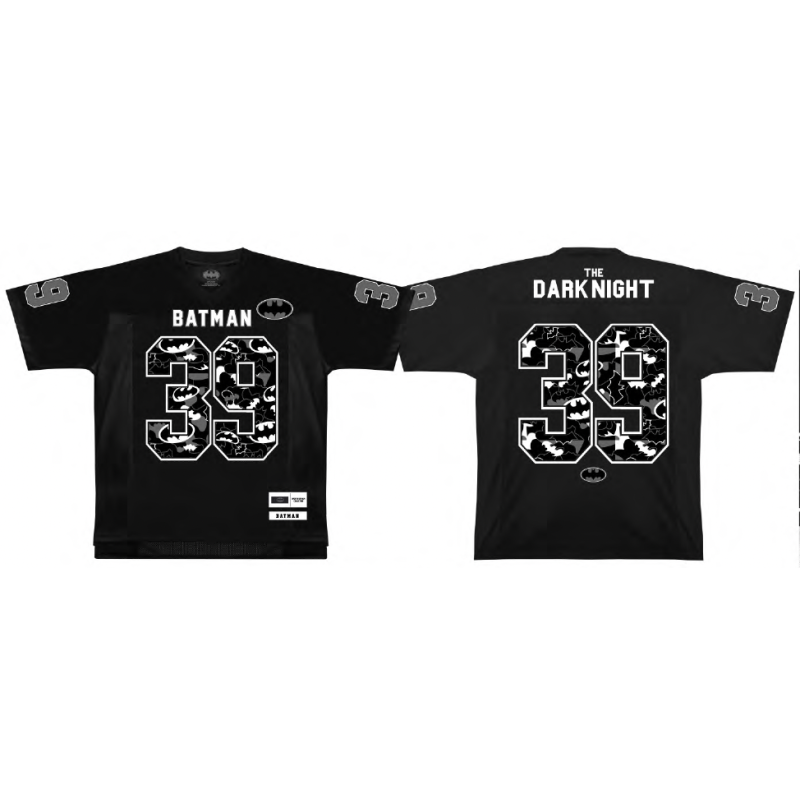 DC - The Dark Night - T-Shirt Sports US Replica unisex (XXL) DC - The Dark Night - T-Shirt Sports US Replica unisex (XXL)