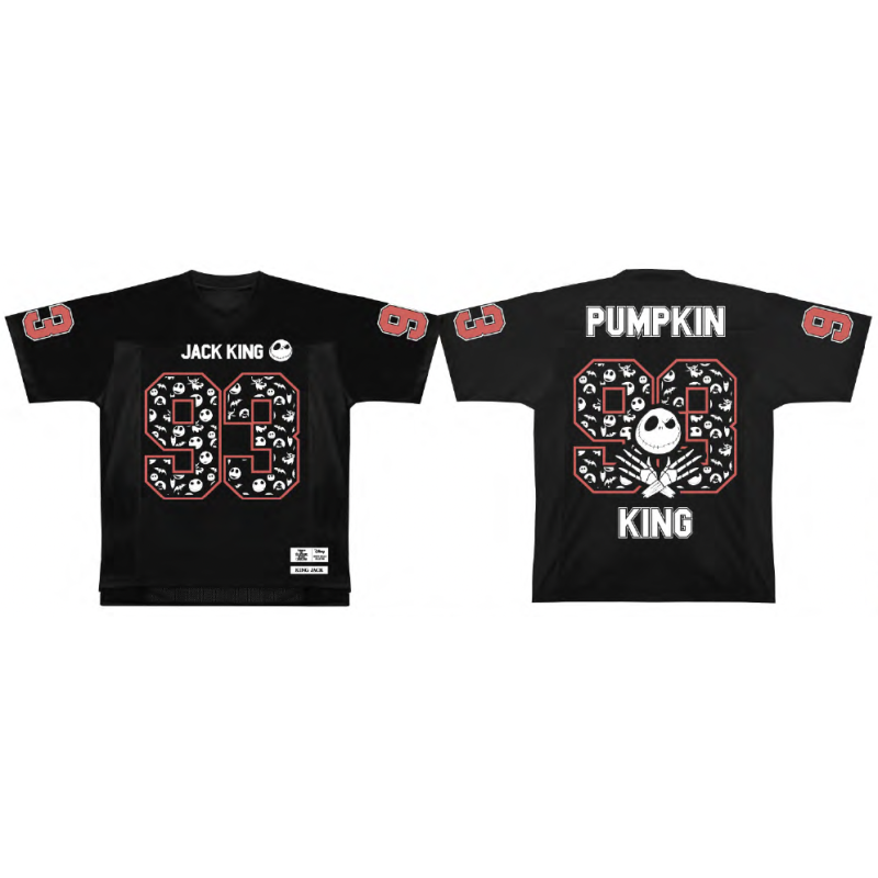DISNEY - Pumpkin King - T-Shirt Sports US Replica unisex (XXL) DISNEY - Pumpkin King - T-Shirt Sports US Replica unisex (XXL)