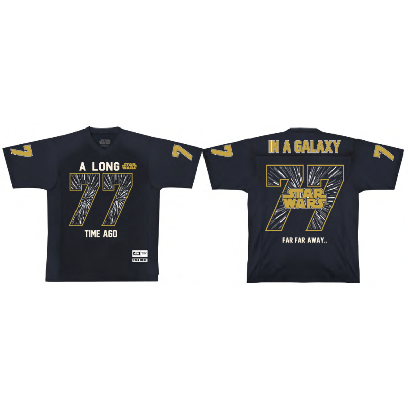 STAR WARS - In A Galaxy Far.. - T-Shirt Sports US Replica unisex (S) STAR WARS - In A Galaxy Far.. - T-Shirt Sports US Replica unisex (S)