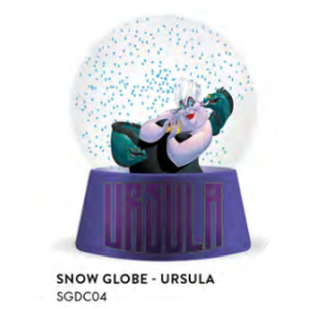 LA PETITE SIRENE - Ursula - Boule à Neige 65mm