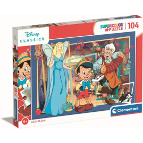 DISNEY - Pinocchio - Puzzle Super 104P