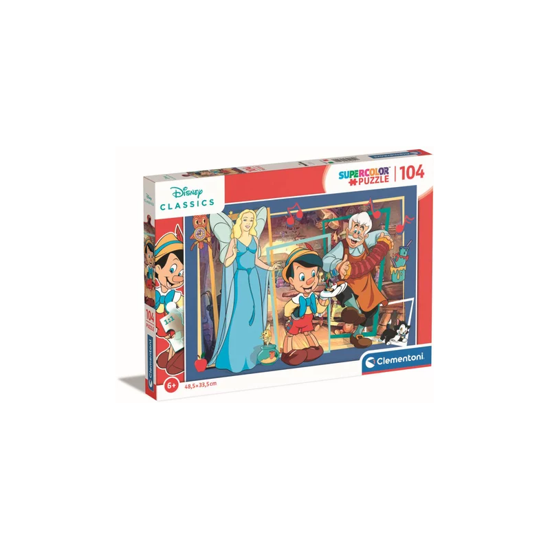 DISNEY - Pinocchio - Puzzle Super 104P