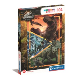 JURASSIC WORLD - Dinosaures - Puzzle Super 104P