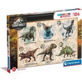 JURASSIC WORLD - Dinosaures - Puzzle 104P