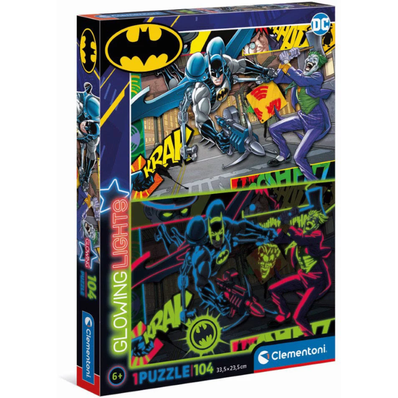 DC - Batman - Puzzle Glow In The Dark 104P DC - Batman - Puzzle Glow In The Dark 104P