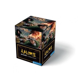 L'ATTAQUE DES TITANS - Levi, Mikasa et Eren Titan - Puzzle Cube 500P