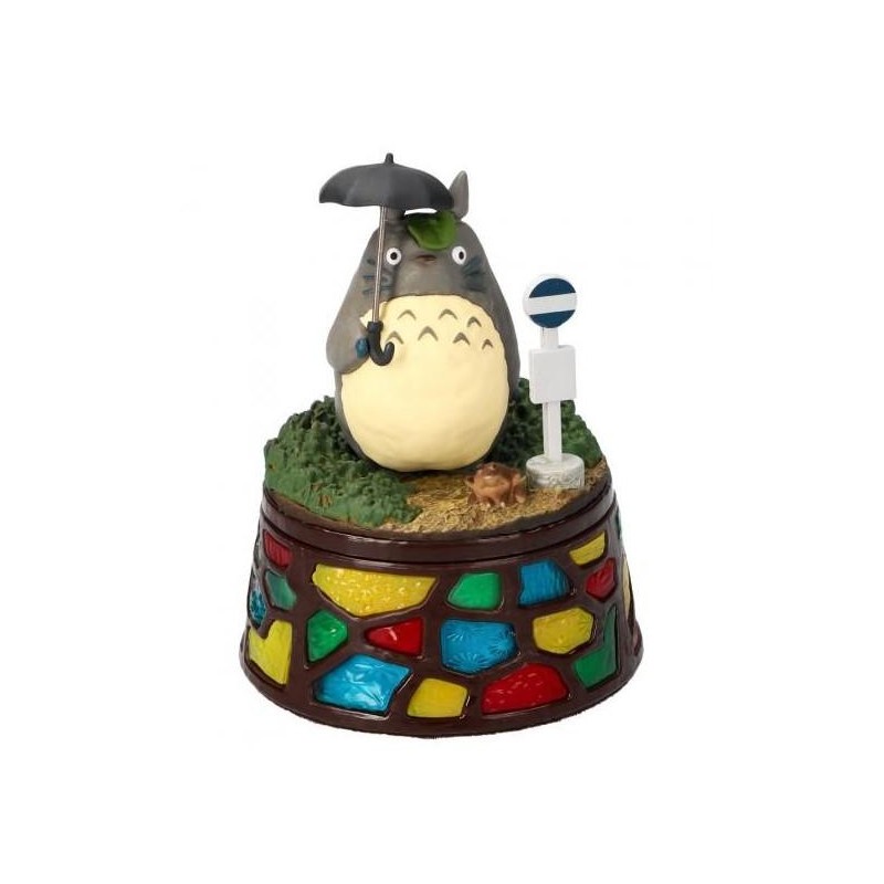 MON VOISIN TOTORO - Totoro arrêt de bus - Boite à Secrets 60X83X60mm MON VOISIN TOTORO - Totoro arrêt de bus - Boite à Secrets 60X83X60mm