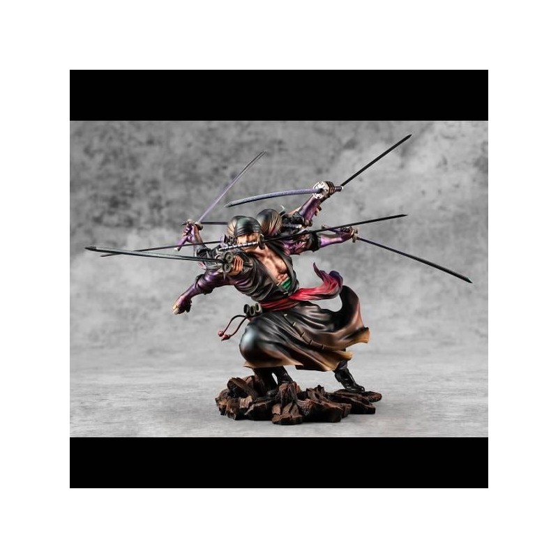 ONE PIECE - Zoro Vers. demon spirit kyuutouryuu asura - Statuette 17cm ONE PIECE - Zoro Vers. demon spirit kyuutouryuu asura - Statuette 17cm