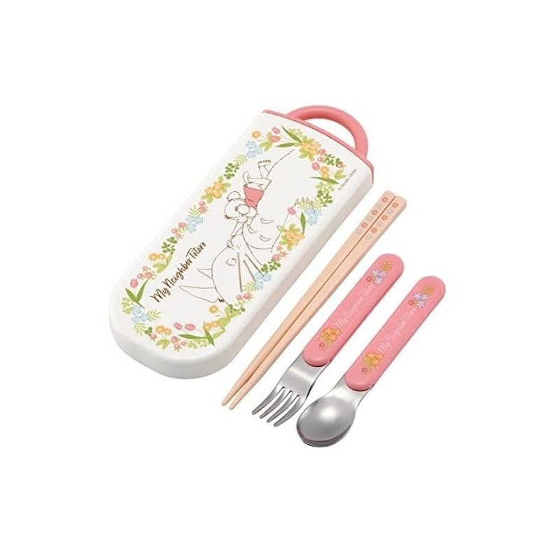 MON VOISIN TOTORO - Mei & Totoro -Set baguettes cuillère et fourchette MON VOISIN TOTORO - Mei & Totoro -Set baguettes cuillère et fourchette