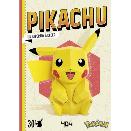 PIKACHU - UN PAPERTOY A CREER - Tome 1