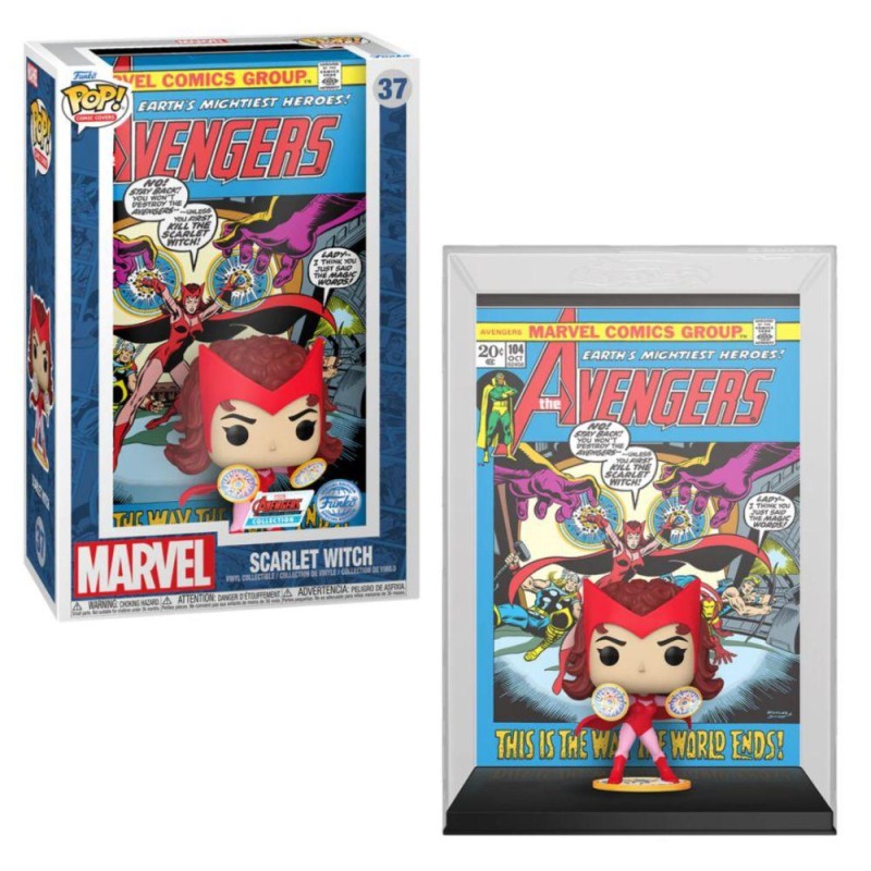 MARVEL - POP Comic Cover N° 37 - Scarlet Witch Special Edition MARVEL - POP Comic Cover N° 37 - Scarlet Witch Special Edition