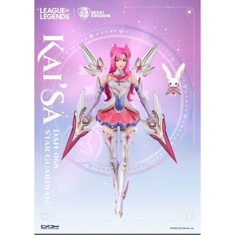 LEAGUE OF LEGENDS - Kai'Sa - Figurine Dynamic Action Heroes 19cm LEAGUE OF LEGENDS - Kai'Sa - Figurine Dynamic Action Heroes 19cm