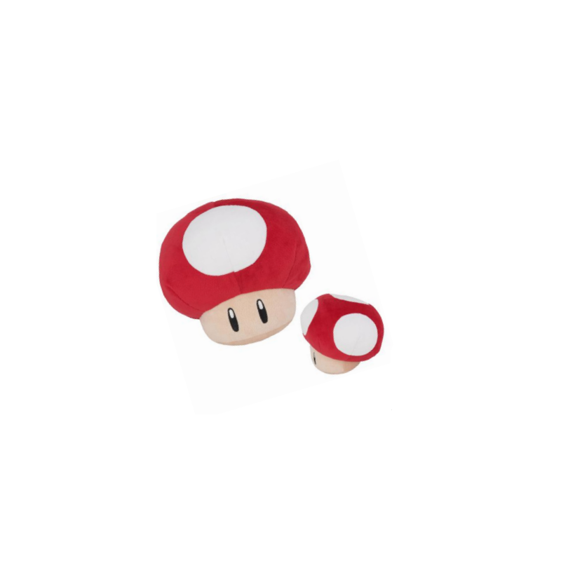 SUPER MARIO - Super Champignon - Peluche 16cm SUPER MARIO - Super Champignon - Peluche 16cm