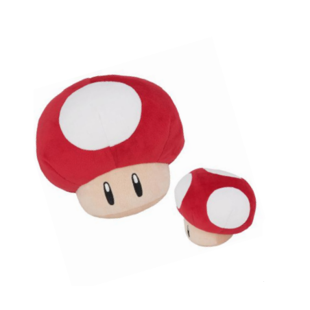 SUPER MARIO - Super Champignon - Peluche 16cm