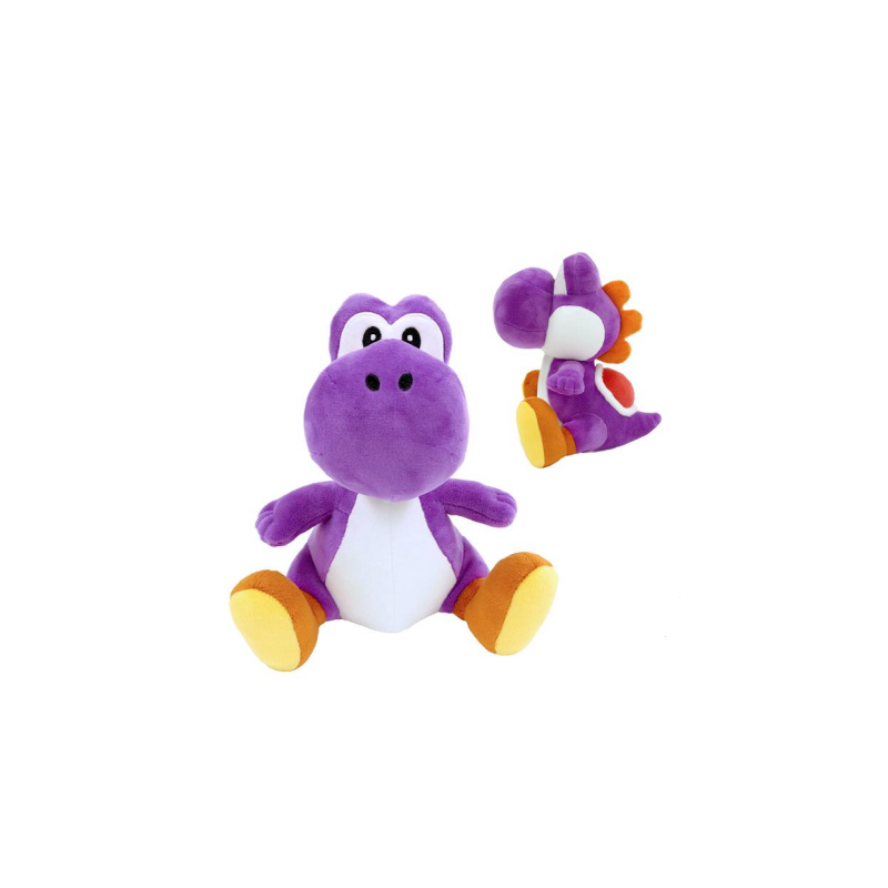 SUPER MARIO - Yoshi Violet - Peluche 20cm SUPER MARIO - Yoshi Violet - Peluche 20cm
